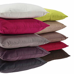 Atmosphera Coussin Déhoussable - Taupe pas cher