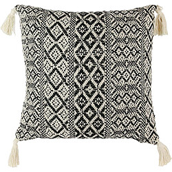 The Home Deco Factory Paris Prix Coussin Pompons Ethnique