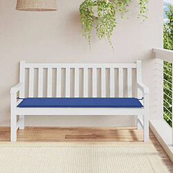 vidaXL Banc Jardin Bleu