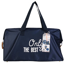 Paris Prix AC-DECO Sac Weekend Bleu pas cher
