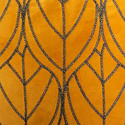 Acheter Coussin Déco Velours Lur - 40x40 cm Ocre