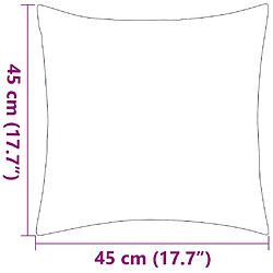 vidaXL Oreillers d'extérieur - Bleu pas cher