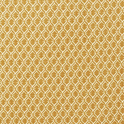 Atmosphera Coussin en coton à motif Otto - 38 x 38 - Ocre pas cher