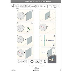 Saint gobain Crédence hotte - 45 x 90 cm