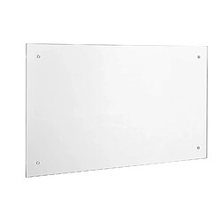 Bcelec Crédence de cuisine verre trempé - 80x50 cm