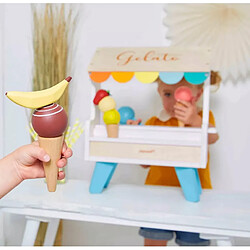 Juratoys-janod stand de glaces en bois - Multicolore