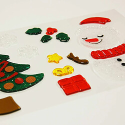 Youdoit Stickers gel Renne et Bonhomme de Neige
