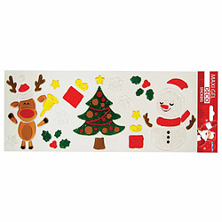 Youdoit Stickers gel Renne et Bonhomme de Neige