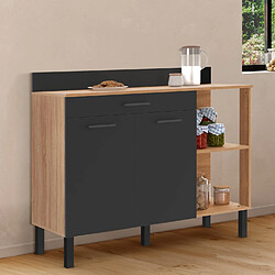 Idmarket MARKET Buffet CINA H. 83 cm