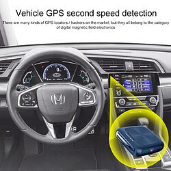 Acheter Détecteur De Traceur GPS Haute Sensibilité Anti-Choc Durable Avec Alarme Ajustable Noir YONIS