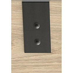 Inside 75 Armoire coulissante Vernon - Graphite pas cher