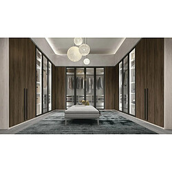 Inside 75 Dressing d'angle 5 portes - Marron