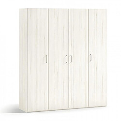 Inside 75 Armoire 4 portes - Chêne clair