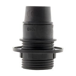 Zenitech Douille E14 avec bague - Noir