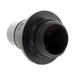 Zenitech Douille E14 avec bague - Noir