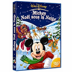 Disney figurine Mickey Noël sous la neige