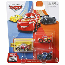 Cars Pack 3 mini véhicules Disney Cars