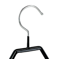 Helloshop26 Lot de 10 cintres costumes - Noir