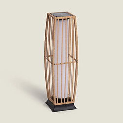 Ledkia Lampadaire LED Solaire Arley Naturel pas cher