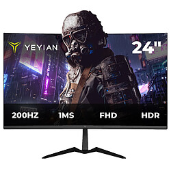 Yeyian Sigurd Series 2503 23.8" LED FullHD 200Hz FreeSync/G-Sync Curved