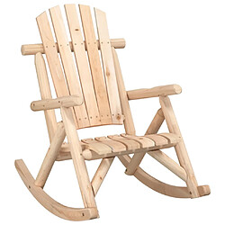 vidaXL 69x96x101 cm Bois Massif d'Épicéa