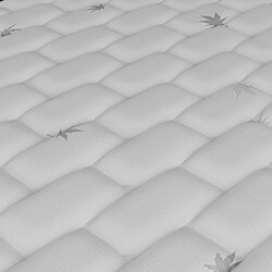 November Sleep Galice Hybrid 140x190 - Blanc pas cher