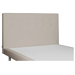 UB DESIGN Lit Cannes 140x190 cm blanc cassé