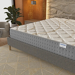 Acheter November Sleep Ensemble 160x200 cm, Sommier + Matelas Ressorts Ensachés, ép.25cm accueil mousse HR