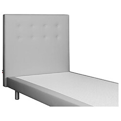 UB DESIGN Lit Cannes 90x190 Gris Clair