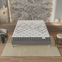 Avis November Sleep Ensemble 140x190 cm, Sommier + Matelas Ressorts Ensachés, ép.20cm accueil mousse HR