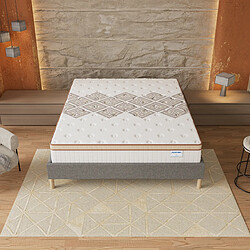 Avis November Sleep Ensemble 180x200 cm, Sommier + Matelas Ressorts Ensachés, ép. 28cm accueil mousse HR