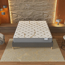 Avis November Sleep Ensemble 160x200 cm, Sommier + Matelas Ressorts Ensachés, ép.25cm accueil mousse HR