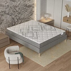 Acheter November Sleep Ensemble 180x200 cm, Sommier + Matelas Ressorts Ensachés, ép.20cm accueil mousse HR