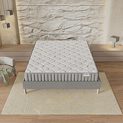 Avis November Sleep Ensemble 140x190cm, Sommier + Matelas Mousse, ép.16cm, Accueil Latex