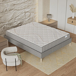 Acheter November Sleep Ensemble 140x190cm, Sommier + Matelas Mousse, ép.16cm, Accueil Latex