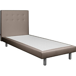 UB Design Lit Cannes Marron 90x190 cm