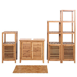 Mendler Set Complet Salle de Bain HWC-B18