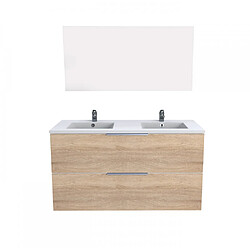 Le Quai des Affaires Meuble sous-vasque MALAGA - Chêne blanchi