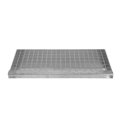 Avis Monstershop Marche pour Escalier Caillebotis 600mm x 240 mm - Acier Galvanisé DIN 24537 EN ISO 1461
