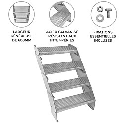 Monstershop Escalier Caillebottis 4 Marches