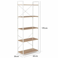 Acheter Idmarket MARKET Etagère DETROIT Blanc