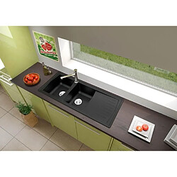 STRADOUR Evier Arena SMC Noir