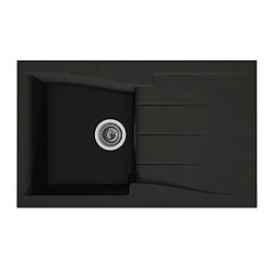 Stradour Evier Luna 81x50 cm - Noir