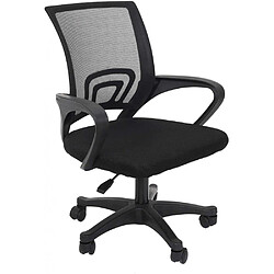 Avis The home deco factory fauteuil de bureau Pete - Noir