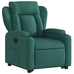 Acheter VIDAXL vidaXL Fauteuil inclinable électrique - Vert foncé
