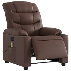 Avis VIDAXL vidaXL Fauteuil de massage électrique - Marron
