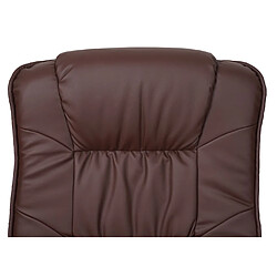 Mendler Fauteuil relax pivotant - Rouge