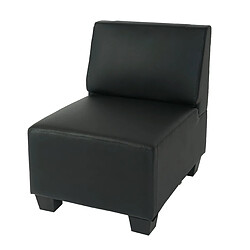Mendler Fauteuil Lyon - Noir