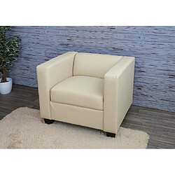 Mendler Fauteuil club Lille - Crème