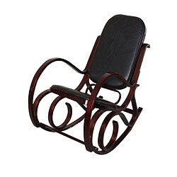Decoshop26 Fauteuil club vintage - Noir